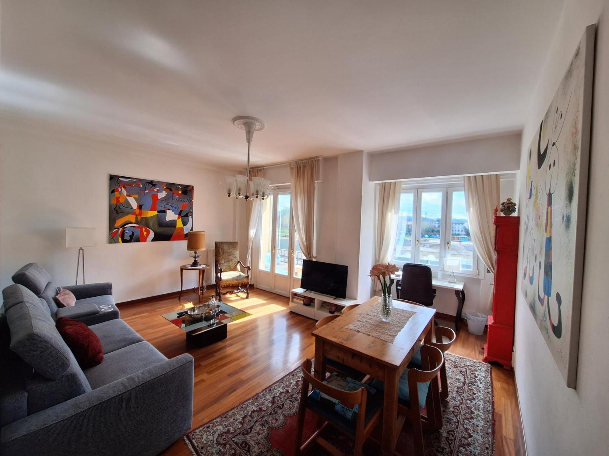 Arno River View Apartment Terraces, Free Parking Florencia Exterior foto